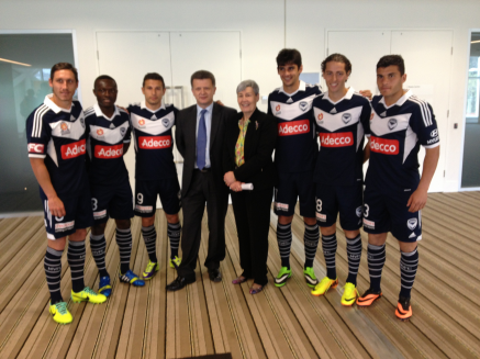 Melbourne Victory players