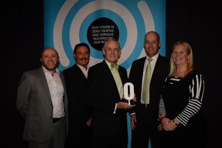 Mornington Peninsula Shire with the award for Safe Speeds. 