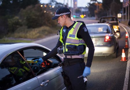 Police Breath testing 