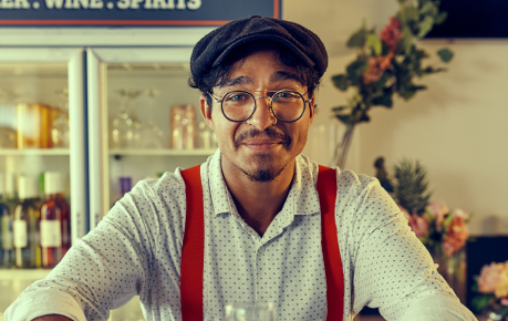 Man with hat