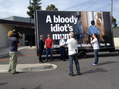 Boozebusted commercial and outdoor sign launch