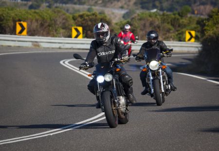Motorbike riders Motorbike riders