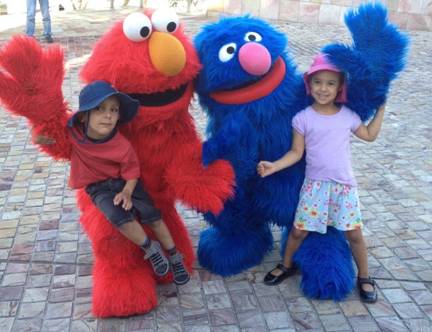 Sesame St characters