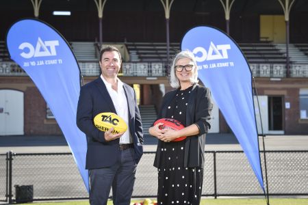 head of AFL Victoria and representative from TAC