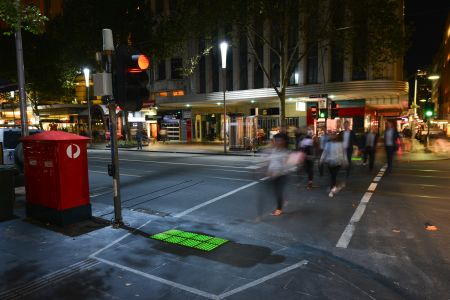 new light trial in Melb