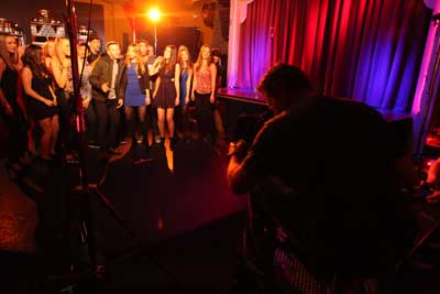 The Deso - behind the scenes filming in action 