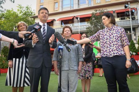 Minister for Roads and Road Safety Luke Donnellan encourages motorists to drive safely this Christmas